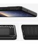 Techsuit Husa pentru Samsung Galaxy Note 20 / Note 20 5G - Techsuit Carbon Silicone - Black 5949419062337 έως 12 άτοκες Δόσεις