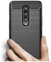 Techsuit Husa pentru OnePlus 8 - Techsuit Carbon Silicone - Black 5949419062122 έως 12 άτοκες Δόσεις