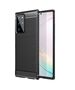 Techsuit Husa pentru Samsung Galaxy Note 20 Ultra / Note 20 Ultra 5G - Techsuit Carbon Silicone - Black 5949419062344 έως 12 άτοκες Δόσεις