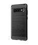 Techsuit Husa pentru Samsung Galaxy S10 - Techsuit Carbon Silicone - Black 5949419062375 έως 12 άτοκες Δόσεις