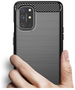 Techsuit Husa pentru OnePlus 8T - Techsuit Carbon Silicone - Black 5949419058699 έως 12 άτοκες Δόσεις