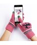 Techsuit Manusi Touchscreen - Techsuit Raindeer Woolen (ST0002) - Dark Pink 5949419058361 έως 12 άτοκες Δόσεις