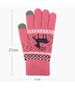 Techsuit Manusi Touchscreen - Techsuit Raindeer Woolen (ST0002) - Dark Pink 5949419058361 έως 12 άτοκες Δόσεις