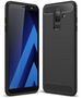 Techsuit Husa pentru Samsung Galaxy A6 Plus 2018 - Techsuit Carbon Silicone - Black 5949419058521 έως 12 άτοκες Δόσεις