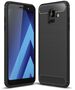 Techsuit Husa pentru Samsung Galaxy A6 2018 - Techsuit Carbon Silicone - Black 5949419058514 έως 12 άτοκες Δόσεις