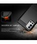 Techsuit Husa pentru OnePlus 9R - Techsuit Carbon Silicone - Black 5949419048072 έως 12 άτοκες Δόσεις