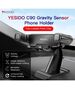 Yesido Suport Auto Bord pentru Telefon - Yesido Gravity Grip (C90) - Black 6971050262691 έως 12 άτοκες Δόσεις