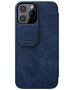 Nillkin Husa pentru iPhone 13 Pro Max - Nillkin QIN Leather Pro Case - Blue 6902048226708 έως 12 άτοκες Δόσεις