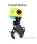 Techsuit Suport Bicicleta pentru Camera GoPro - Techsuit Action Camera (CAL07) - Black 5949419030602 έως 12 άτοκες Δόσεις