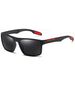 Techsuit Ochelari de Soare - Techsuit Polarised TR90 (MM101) - Matte Black / Red 5949419027954 έως 12 άτοκες Δόσεις