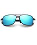 Techsuit Ochelari de Soare - Techsuit Polarised TR90 (MM99) - Bright Black / Ice Blue 5949419029200 έως 12 άτοκες Δόσεις