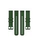 Techsuit Curea pentru Samsung Galaxy Watch 4, Galaxy Watch Active (40 / 44 mm), Huawei Watch GT / GT 2 / GT 3 (42 mm) - Techsuit Watchband 20mm (W006) - Green 5949419024786 έως 12 άτοκες Δόσεις