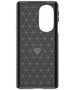 Techsuit Husa pentru Motorola Edge 30 Pro - Techsuit Carbon Silicone - Black 5949419025059 έως 12 άτοκες Δόσεις