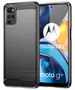 Techsuit Husa pentru Motorola Moto G22 - Techsuit Carbon Silicone - Black 5949419021396 έως 12 άτοκες Δόσεις