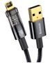 Baseus Cablu de Date USB la Lightning 2.4A, 2m - Baseus Explorer Auto Power-Off (CATS000501) - Black 6932172605773 έως 12 άτοκες Δόσεις