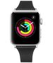 Techsuit Curea dama pentru Apple Watch 1/2/3/4/5/6/7/8/SE/SE 2/Ultra (42/44/45/49mm) - Techsuit Watchband (W033) - Black 5949419019621 έως 12 άτοκες Δόσεις