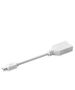 Ugreen Convertor Mini DisplayPort la DisplayPort 4k@2k, 15cm - Ugreen (10445) - White 6957303814459 έως 12 άτοκες Δόσεις