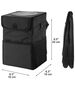 Techsuit Cos de Gunoi Auto 24x16x16cm - Techsuit Foldable (CO-T3) - Black 5949419062634 έως 12 άτοκες Δόσεις