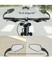 RockBros Oglinda pentru Bicicleta - RockBros 360 Adjustable Angle (FK-212) - Black 4573335711836 έως 12 άτοκες Δόσεις