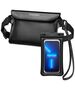 Spigen Husa + geanta subacvatica - Spigen Waist Bag & Waterproof Case A621 - Black 8809811860863 έως 12 άτοκες Δόσεις