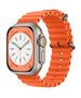 Techsuit Curea pentru Apple Watch 1/2/3/4/5/6/7/8/SE/SE 2 (38/40/41mm) - Techsuit Watchband (W038) - Orange 5949419015326 έως 12 άτοκες Δόσεις