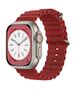 Techsuit Curea pentru Apple Watch 1/2/3/4/5/6/7/8/SE/SE 2 (38/40/41mm) - Techsuit Watchband (W038) - Wine Red 5949419015364 έως 12 άτοκες Δόσεις