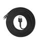 Baseus Cablu de Date USB Type-C, 2A, 3m - Baseus Cafule (CATKLF-UG1) - Gray Black 6953156296343 έως 12 άτοκες Δόσεις