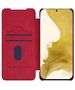 Nillkin Husa pentru Samsung Galaxy S23 - Nillkin QIN Leather Pro Case - Red 6902048258501 έως 12 άτοκες Δόσεις