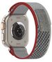 Techsuit Curea pentru Apple Watch 1/2/3/4/5/6/7/8/SE/SE 2 (38/40/41mm) - Techsuit Watchband (W039) - Red / Gray 5949419001947 έως 12 άτοκες Δόσεις