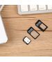 Techsuit Adaptor pentru SIM, Nano, Micro - Techsuit Unlimited Innovation - White 5949419001831 έως 12 άτοκες Δόσεις