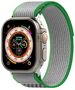 Techsuit Curea pentru Apple Watch 1/2/3/4/5/6/7/8/SE/SE 2/Ultra (42/44/45/49mm) - Techsuit Watchband (W039) - Green / Green 5949419001848 έως 12 άτοκες Δόσεις