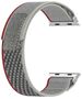 Techsuit Curea pentru Apple Watch 1/2/3/4/5/6/7/8/SE/SE 2 (38/40/41mm) - Techsuit Watchband (W039) - Red / Gray 5949419001947 έως 12 άτοκες Δόσεις