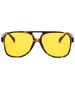 Techsuit Ochelari de Soare - Techsuit Polarised PC (98061) - Leopard / Yellow 5949419000384 έως 12 άτοκες Δόσεις