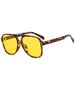 Techsuit Ochelari de Soare - Techsuit Polarised PC (98061) - Leopard / Yellow 5949419000384 έως 12 άτοκες Δόσεις