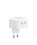 DEVIA wall charger Extreme PD 45W 2x USB-C white DVCH-366109 52923 έως 12 άτοκες Δόσεις