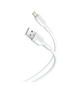 XO - cable NB212 USB - Lightning 1m 2,1A white XO-NB212i-W 35388 έως 12 άτοκες Δόσεις