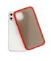 APPLE iPhone 12 Pro Max - ΘΗΚΗ ΣΙΛΙΚΟΝΗΣ VENNUS COLOR BUTTOΝ BUMPER RED MA41125S-R8 9885 έως 12 άτοκες Δόσεις