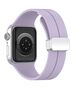 Techsuit Curea pentru Apple Watch 1/2/3/4/5/6/7/8/SE/SE 2 (38/40/41mm) - Techsuit Watchband (W011) - Purple 5949419063471 έως 12 άτοκες Δόσεις