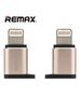 REMAX VISUAL ADAPTOR από microUSB σε LIGHTNING, ΧΡΥΣΟ RA-USB2-GD 3250 έως 12 άτοκες Δόσεις