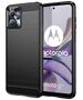 Techsuit Husa pentru Motorola Moto G13 / G23 / G53 - Techsuit Carbon Silicone - Black 5949419063525 έως 12 άτοκες Δόσεις