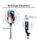 Techsuit Selfie Stick cu Trepied si LED - Techsuit (Q02S) - Black 5949419000155 έως 12 άτοκες Δόσεις