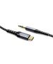 JoyRoom JoyRoom - Audio Cable (SY-A03) - Jack 3.5mm to Type-C, Hi-Fi, 1m - Black 6941237136732 έως 12 άτοκες Δόσεις