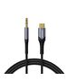 JoyRoom JoyRoom - Audio Cable (SY-A03) - Jack 3.5mm to Type-C, Hi-Fi, 1m - Black 6941237136732 έως 12 άτοκες Δόσεις