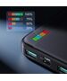JoyRoom JoyRoom - Power Bank Dazzling Series (JR-T016) - 2x USB, Type-C, Micro-USB, with LED for Battery Check, 12W, 10000mAh - Black 6956116726911 έως 12 άτοκες Δόσεις