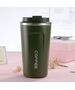 Techsuit Techsuit - Thermos Mug - with Lid for Coffe, Portable, Stainless Steel, 380ml - Green 5949419062993 έως 12 άτοκες Δόσεις