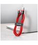 Baseus Baseus Cafule USB-C Cable 2A 3m (Red) 020106 έως και 12 άτοκες δόσεις