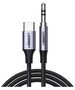 UGREEN USB-C cable UGREEN CM450 to 3.5mm AUX mini jack, 1m (black) 030434 έως και 12 άτοκες δόσεις