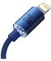 Baseus Baseus Crystal cable USB-C to Lightning, 20W, 1.2m (blue) 030328 έως και 12 άτοκες δόσεις