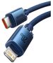 Baseus Baseus Crystal cable USB-C to Lightning, 20W, 1.2m (blue) 030328 έως και 12 άτοκες δόσεις