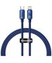 Baseus Baseus Crystal cable USB-C to Lightning, 20W, 1.2m (blue) 030328 έως και 12 άτοκες δόσεις